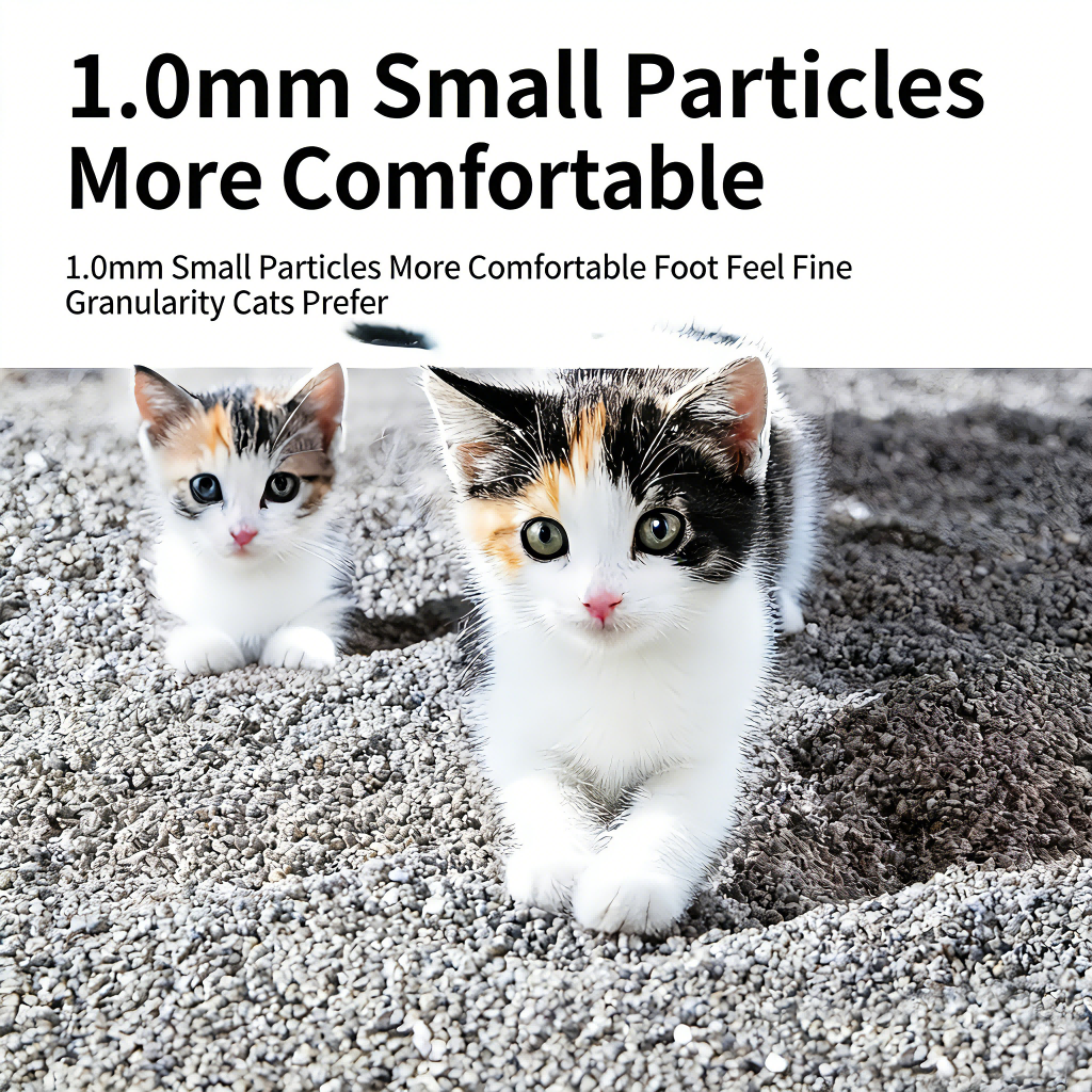 Natural Sodium-Based Ore Cat Litter